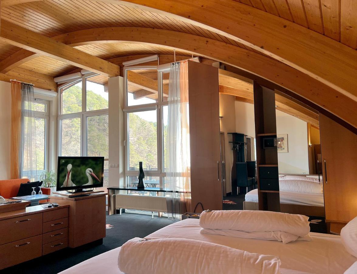 Hotel Am Hirschhorn Wilgartswiesen Buitenkant foto