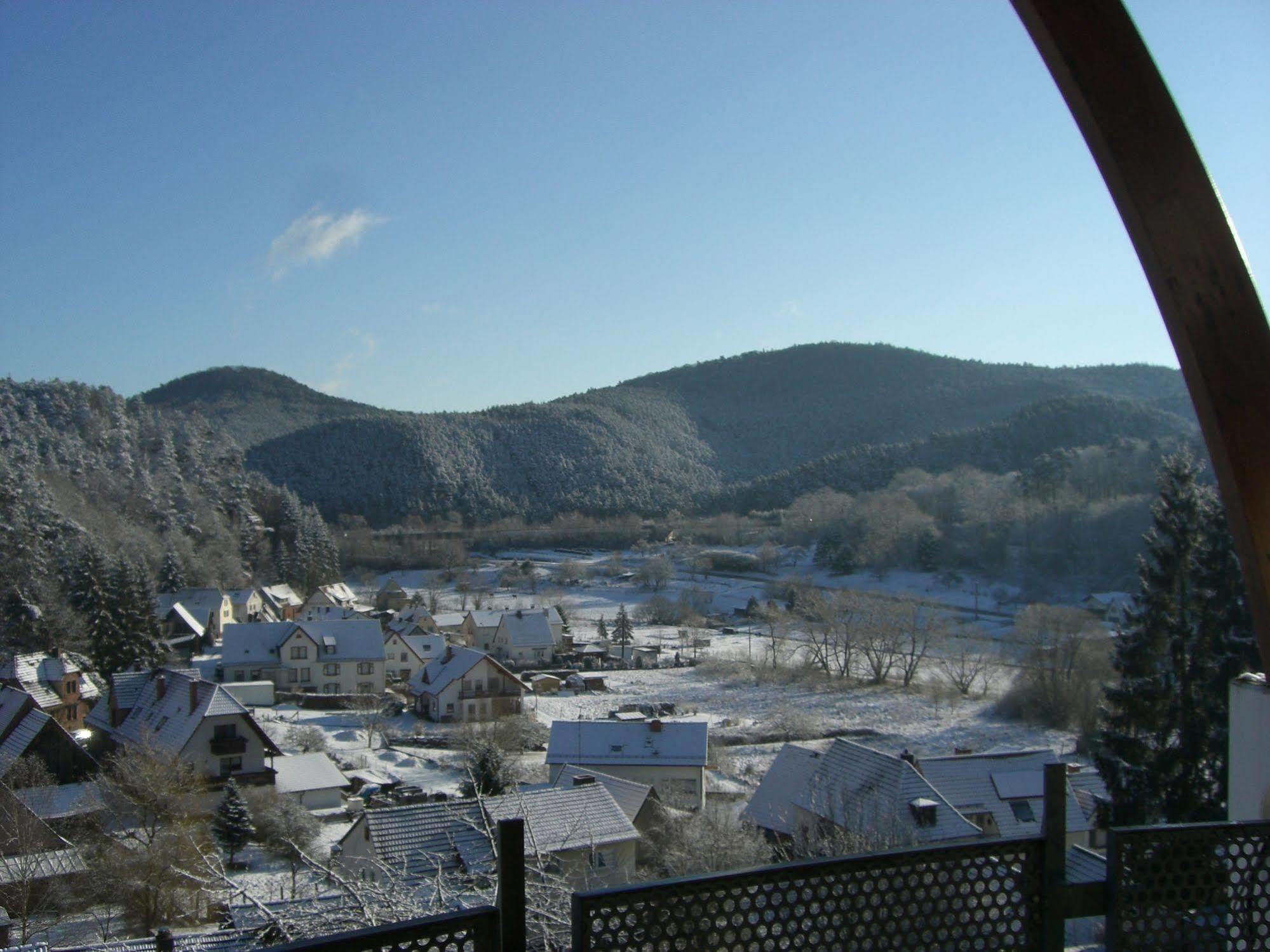 Hotel Am Hirschhorn Wilgartswiesen Buitenkant foto